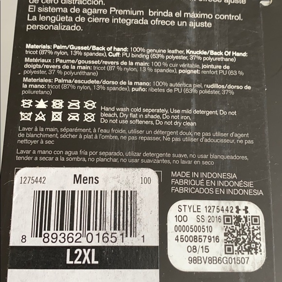 Leather golf gloves - Picture 4 of 4